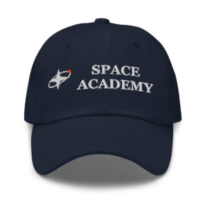 Orbit Cap in Navy — Printful product mockup