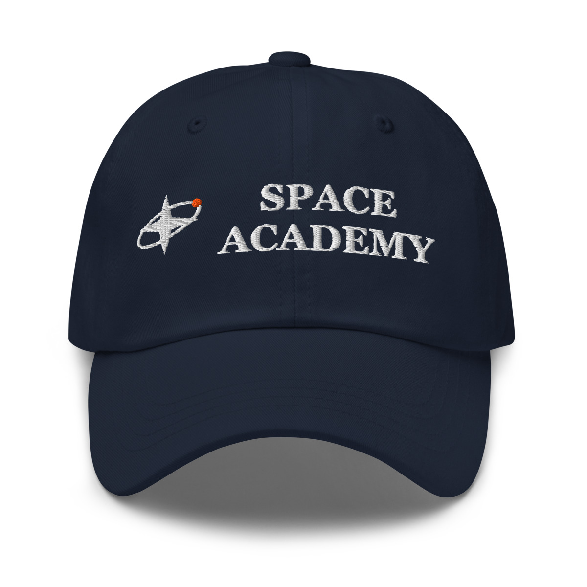 Orbit Cap in Navy — Printful product mockup