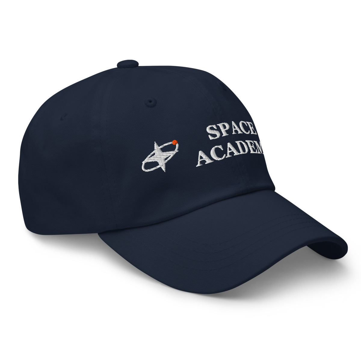 Orbit Cap in Navy — Printful product mockup
