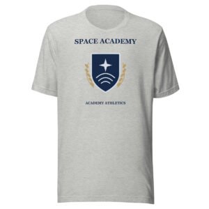 Academy Training Tee in Athletic Heather — Printful product mockup