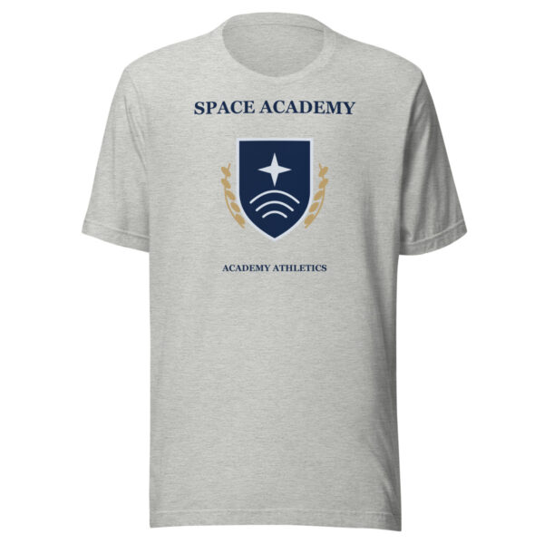 Academy Training Tee in Athletic Heather — Printful product mockup