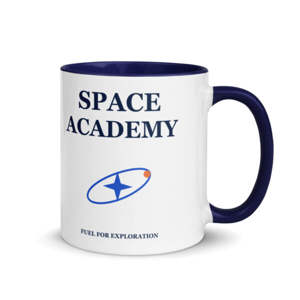 Mission Control Mug in Dark Blue — Printful product mockup
